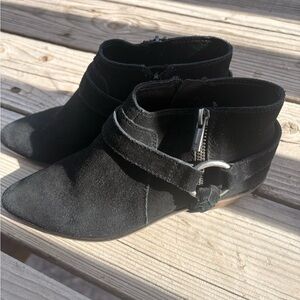 Lucky Brand Black Ankle Booties